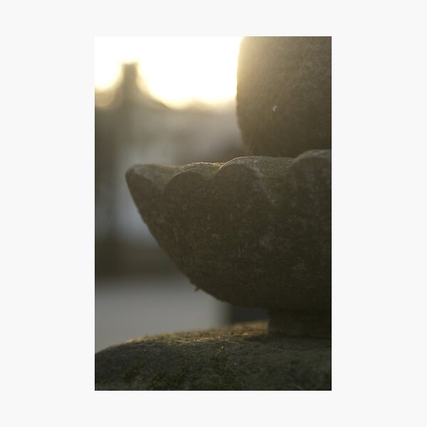 stone lantern Photographic Print