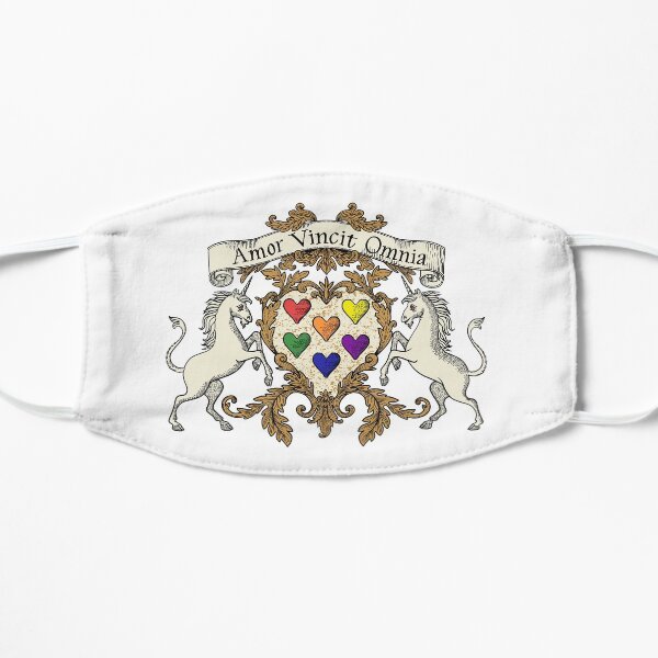 Amor Vincit Omnia - Love Conquers All LGBTQ Mask