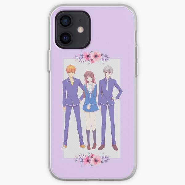 Tohru, Yuki & Kyo (Fruits Basket) iPhone Soft Case