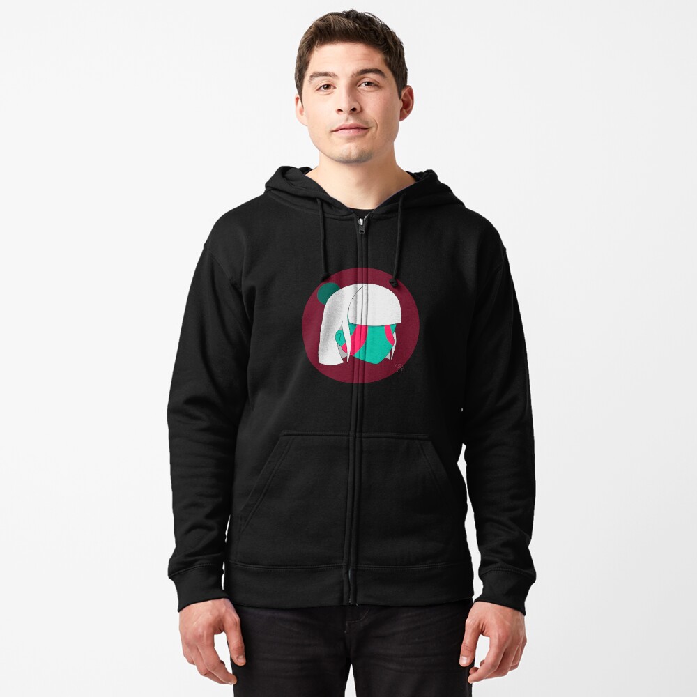 cyber girl hoodie