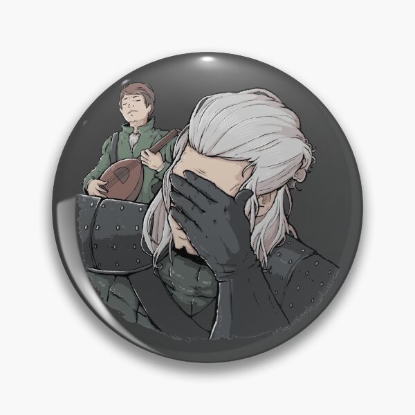 Item preview, Geralt Face Palm designed and sold by xMorfina.