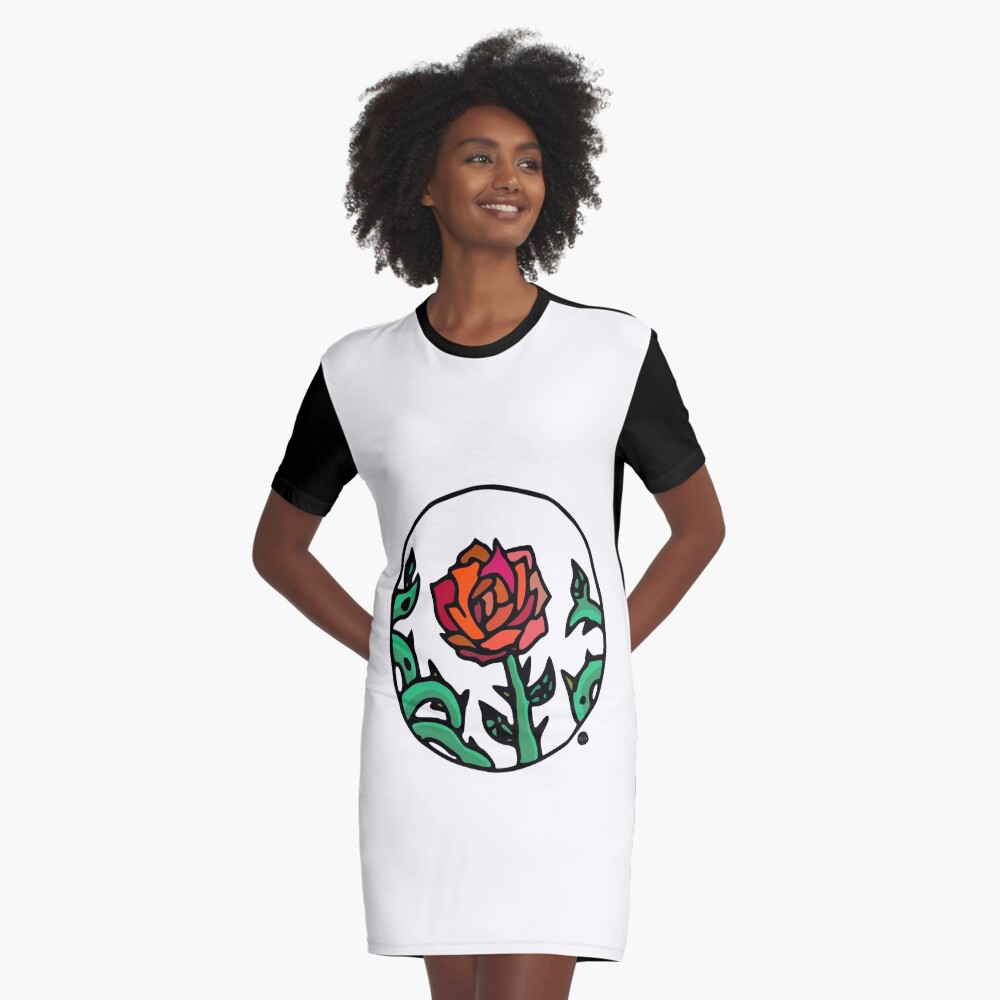 Item preview, Graphic T-Shirt Dress designed and sold by atelierkota.