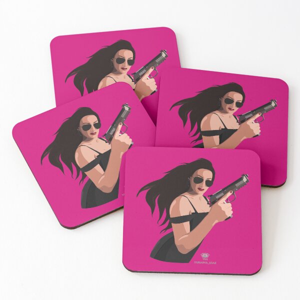 Item preview, Copia de Copia de Lady shooter Yuraima Díaz designed and sold by yourgunsstyle.