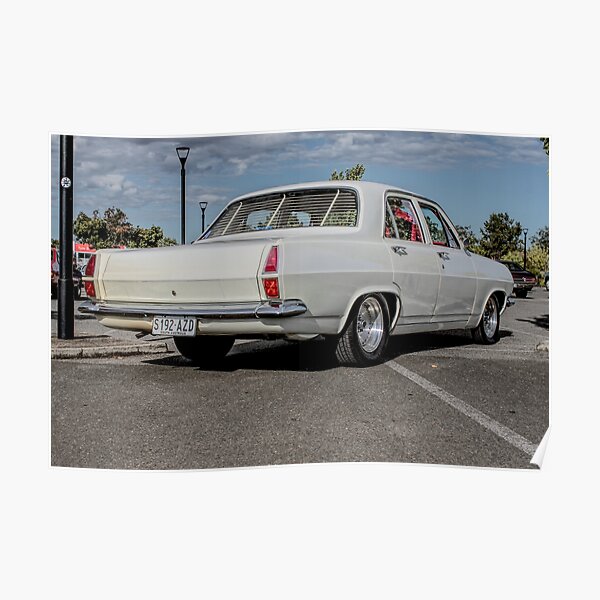 Holden HR sedan rear view Poster