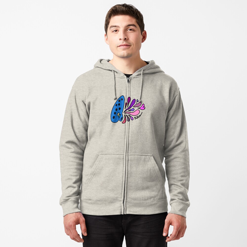 Item preview, Zipped Hoodie designed and sold by atelierkota.