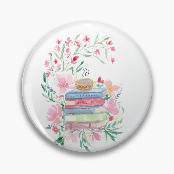Artikelvorschau, Aquarellbücher mit Blumen entworfen und verkauft von Harpley Design Studio.