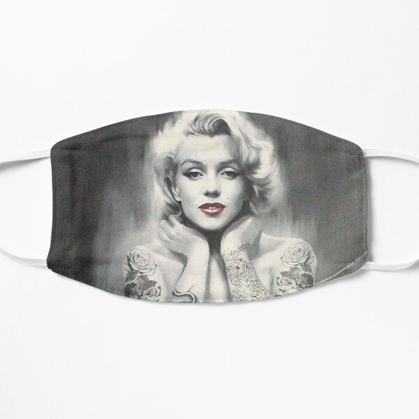 MARILYN MONROE: as The TATTOOED LADY Print Flat Mask
