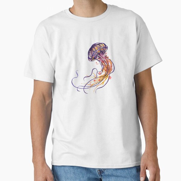 Item preview, Jellyfish watercolor designed and sold by SamNagelArt.