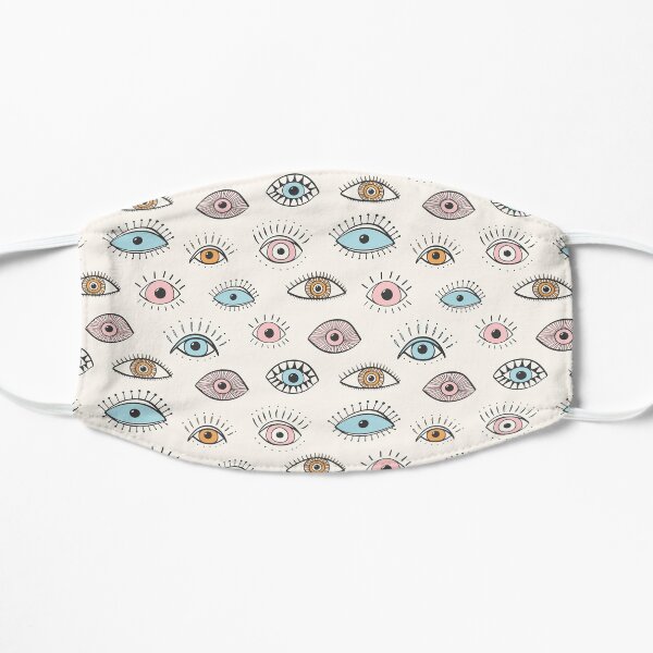 Eyes! - pastel Flat Mask