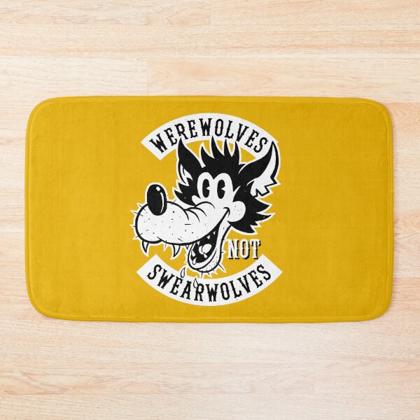 Item preview, Werewolves NOT Swearwolves! designed and sold by Krobilad.
