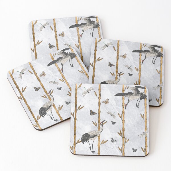 Item preview, Cranes, Butterflies and Dragonflies designed and sold by Urbaun.