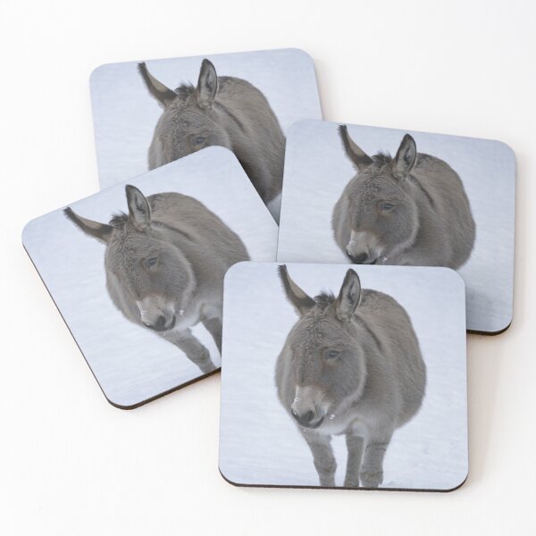 Item preview, Donkey In The Snow designed and sold by rawshutterbug.