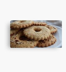 biscuits Canvas Print