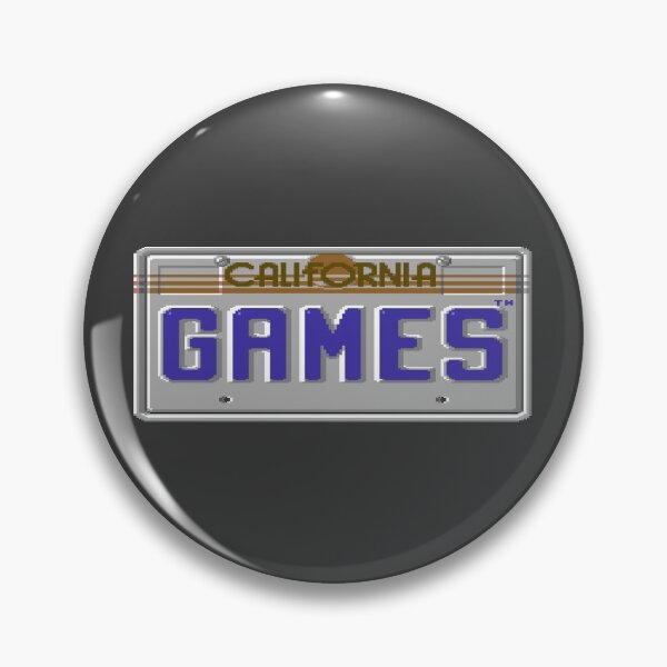 Artikelvorschau, California Games Logo - Commodore 64 entworfen und verkauft von RetroTrader.