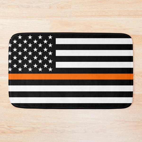 Item preview, usa black orange flag designed and sold by tony4urban.