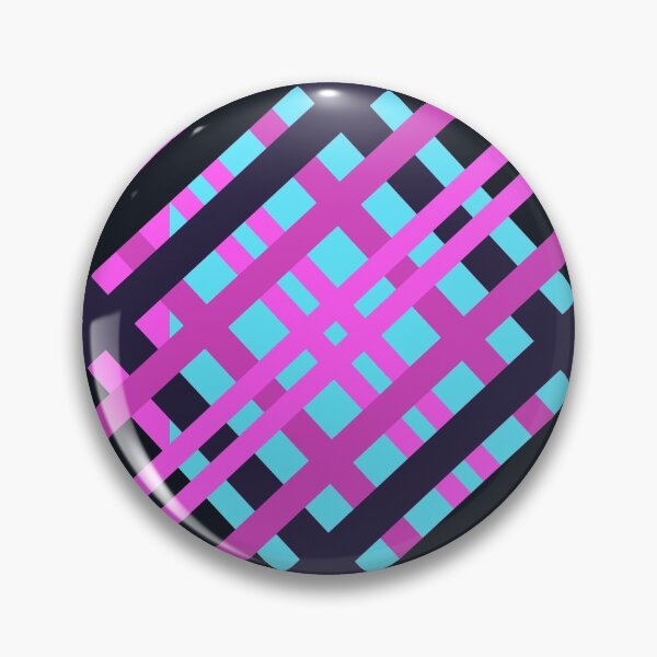 Item preview, Geometric pattern stripes pink black  designed and sold by Carolina Salazar.
