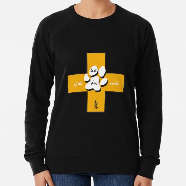 Best doc/dog of the world! Fabelhaftes Design von VILLA-KPUNKT. Leichter Pullover