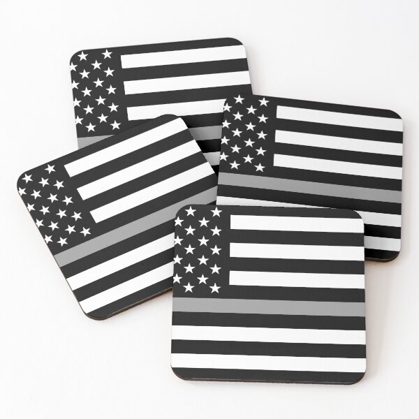 Item preview, usa black silver flag designed and sold by tony4urban.