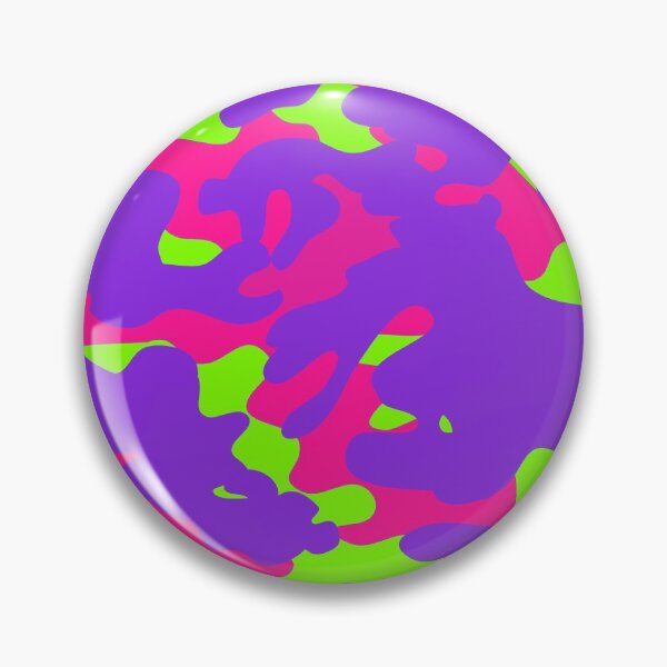 Item preview, Neon Purple Pink and Lime Green Camo Camouflage designed and sold by funnytshirtemp.