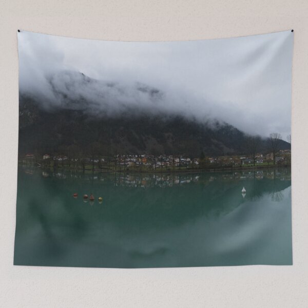 Item preview, Reservoir On The Soca River designed and sold by rawshutterbug.