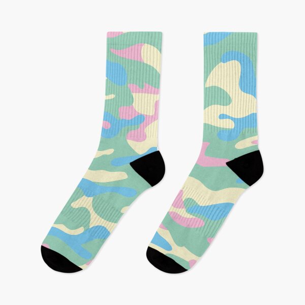 Item preview, Unicorn Colors, Pastel Camo Camouflage Pink Green Yellow Blue designed and sold by funnytshirtemp.