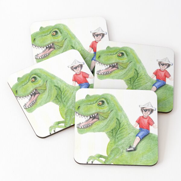 Item preview, Imagine Play - Boy Riding a Dinosaur designed and sold by Kathryn Price.