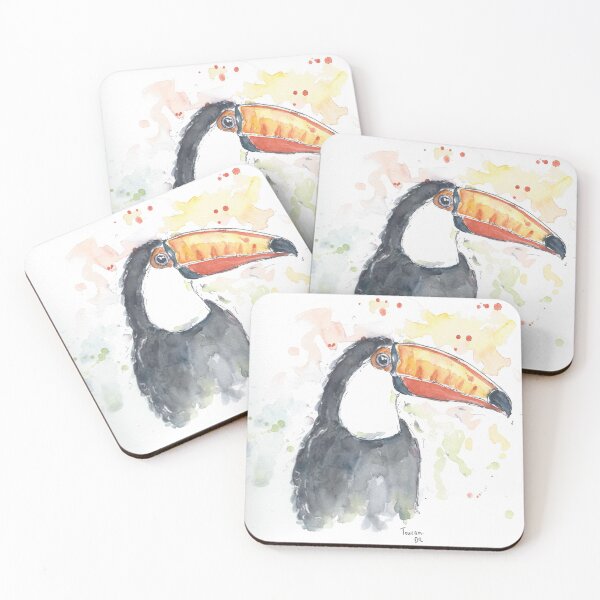 Item preview, Fancy toucan. designed and sold by DebTheZeb.