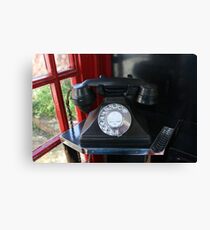 Telephone Canvas Print