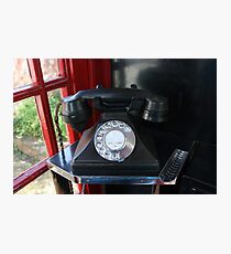 Telephone Photographic Print
