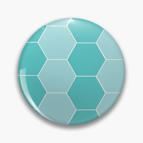 Item preview, Teal Hexagons designed and sold by DanaAndTheBooks.