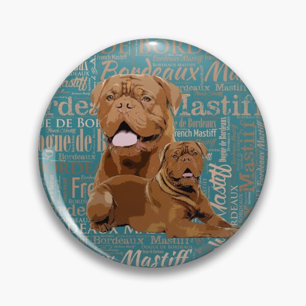 Item preview, Dogue de Bordeaux Digital Art designed and sold by k9printart.