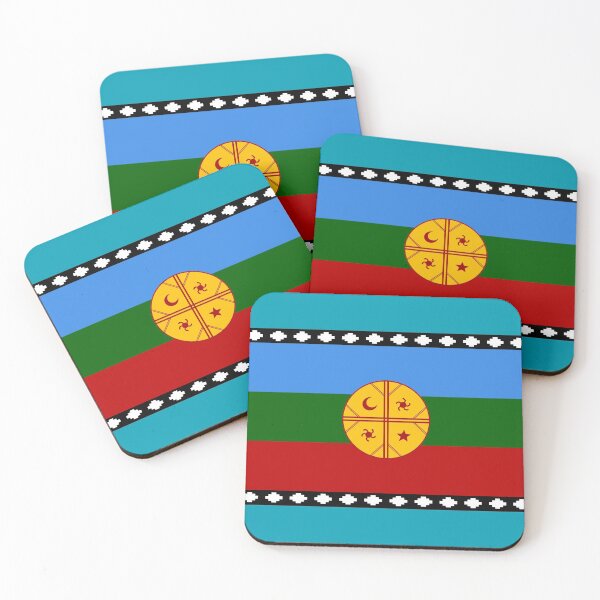 Item preview, Mapuche, Mapuche Flag, Indigenous People from Chile, Patagonia and Southwestern Argentina designed and sold by #mossasdesign.