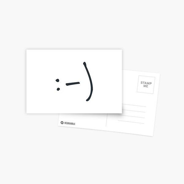 ein Lächeln Postkarte