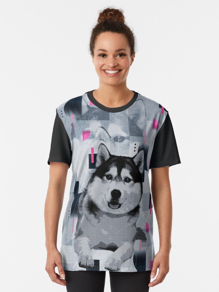 "Siberian Husky" Tshirt for Sale by k9printart Redbubble siberian