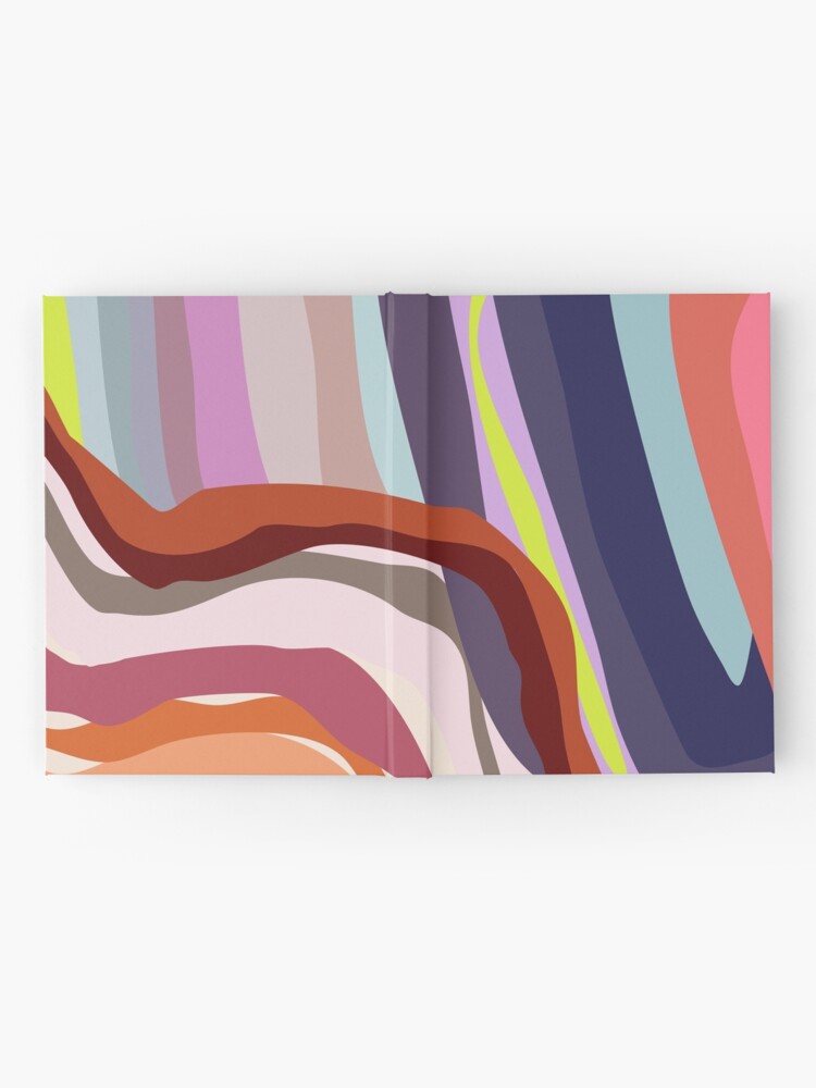 Thumbnail 2 of 3, Journal, Id, Ego and Superego abstract and colorful designed and sold by caligrafica.