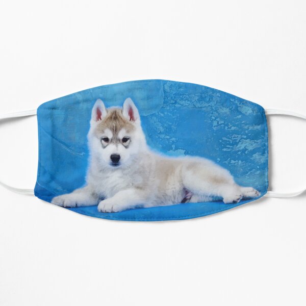 Siberian Husky Puppy Flat Mask