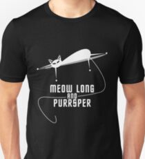 Spockat - Meow long and purrsper Unisex T-Shirt