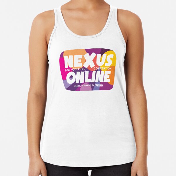 Nexus Online Logo Bubble - Colour Racerback Tank Top