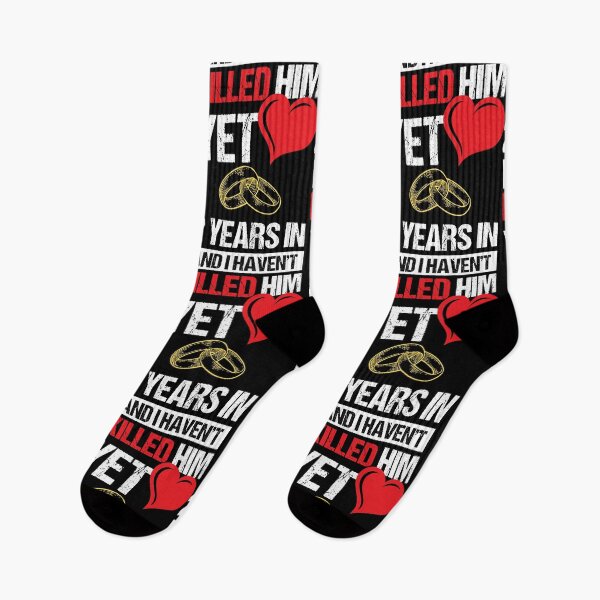 Item preview, Second Wedding Anniversary 2 Years Haven't Killed Him Yet designed and sold by haselshirt.