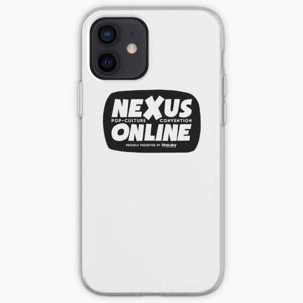 Nexus Online Logo Bubble - Black iPhone Soft Case