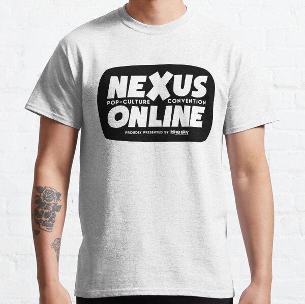 Nexus Online Logo Bubble - Black Classic T-Shirt