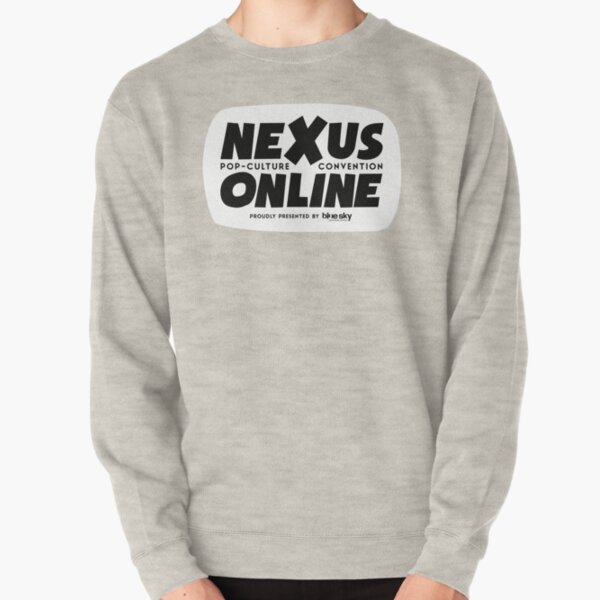 Nexus Online Logo Bubble - White Pullover Sweatshirt