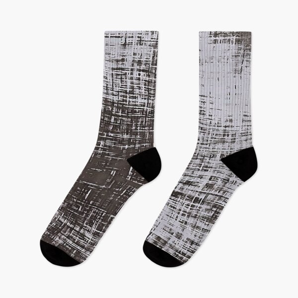 Item preview, Distressed Grey Lines On Pale Grey Background Abstract Art designed and sold by taiche.