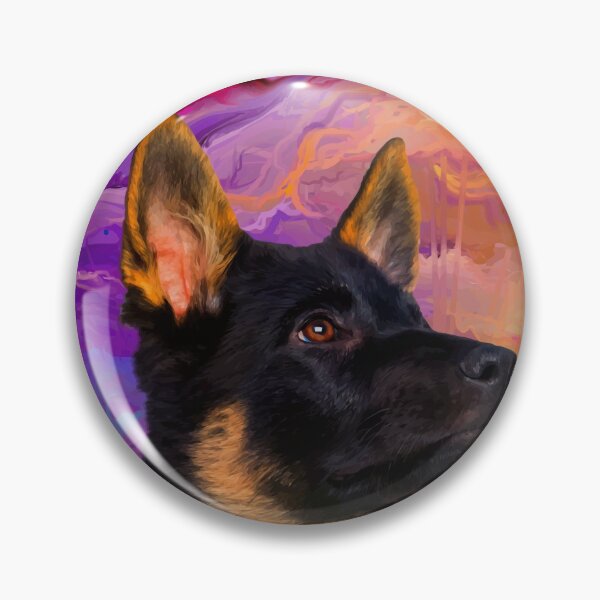 Item preview, German Shepherd Puppy designed and sold by k9printart.