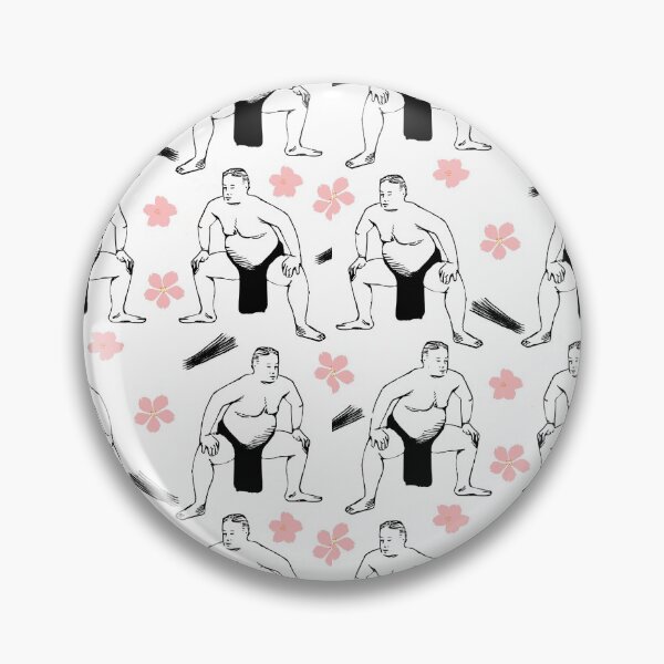Item preview, Sumo and Cherry Blossoms designed and sold by Veata.