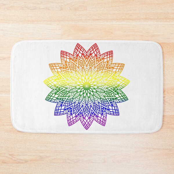 Item preview, Rainbow mandala designed and sold by marieby.