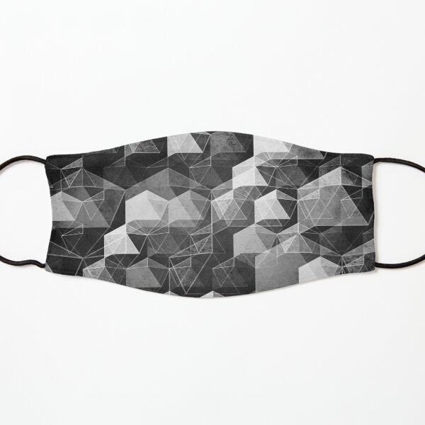 AS THE CURTAIN FALLS (MONOCHROME) Kids Mask