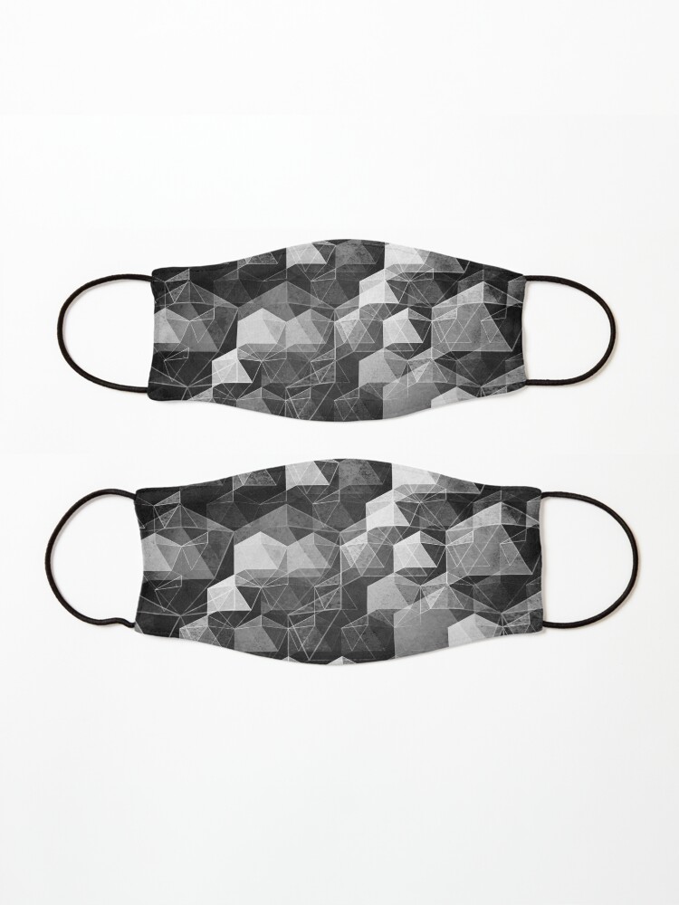 Alternate view of AS THE CURTAIN FALLS (MONOCHROME) Mask