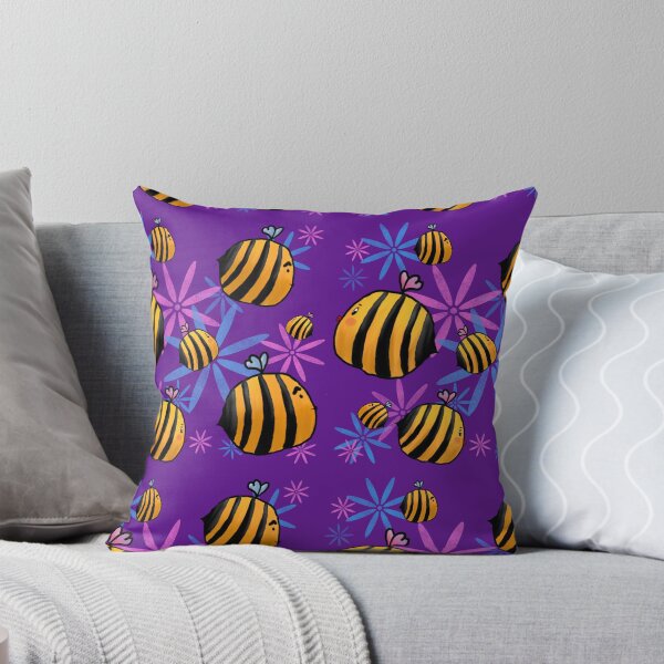 Item preview, Patterns | Bumble Bee Merchandise | Honey Bee Pattern | Cartoon Bee designed and sold by JDMHoney.