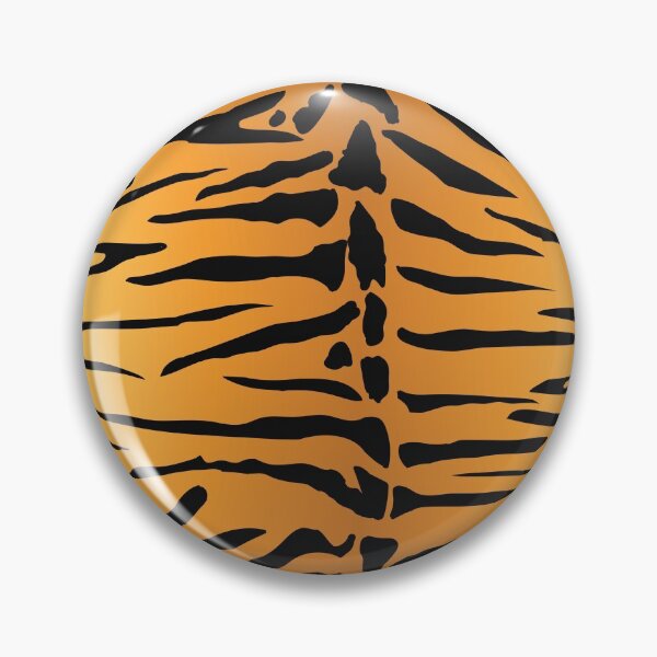 Item preview, Tiger Stripes Striped fur Animal Africa Pattern Black Orange  designed and sold by funnytshirtemp.